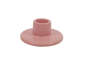 The Nordic Ceramic Candleholder in Dusty Pink