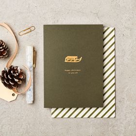 Katie Leamon Eco Christmas Card