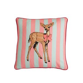 Kitchmas Deer Printed Cushion 43x43