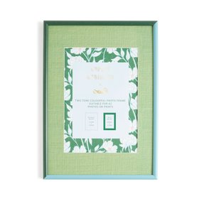 Two Tone Photo Frame (Turq & Jade) A2