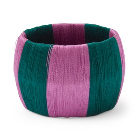 String Stripe Set Of 2 Napkin Rings