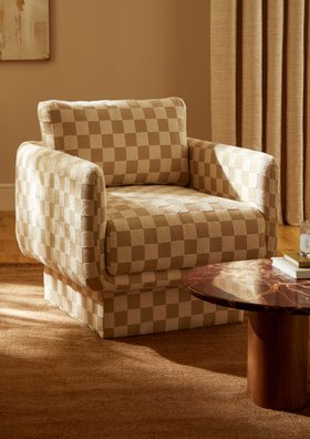 Jude checkerboard chair