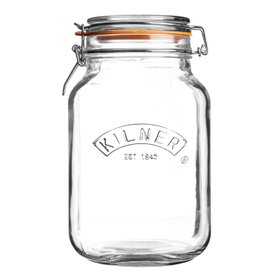 Kilner 2 Litre Square Clip Top Jar