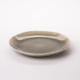 Global Reactive Dinner plate Taupe