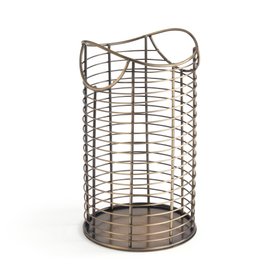 Wire Utensil Holder Brass