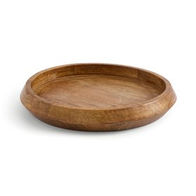 Round Wooden Tray