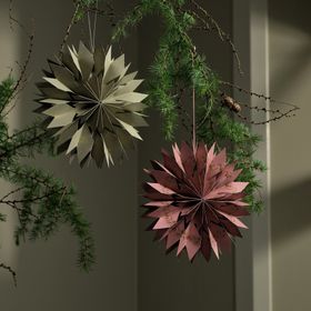 JYSK Christmas star HRYM D30cm assorted