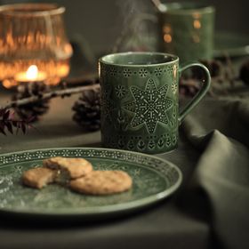 JYSK Plate MALAKIT D20cm green