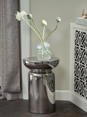 JYSK Pedestal LYDUM D30 Chrome 