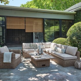 JYSK Lounge set EJER 6pers. quick-dry natural