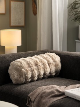 JYSK Cushion KORNVALMUE D18xL50 Beige (1)