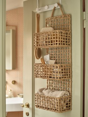JYSK Tiered Baskets HAGUDA 3 Tier Shelf Natural