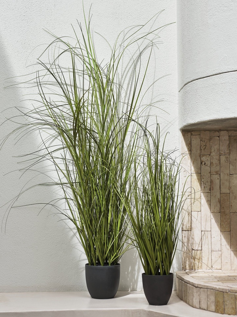 Artificial plant MARKUSFLUE H90cm gras