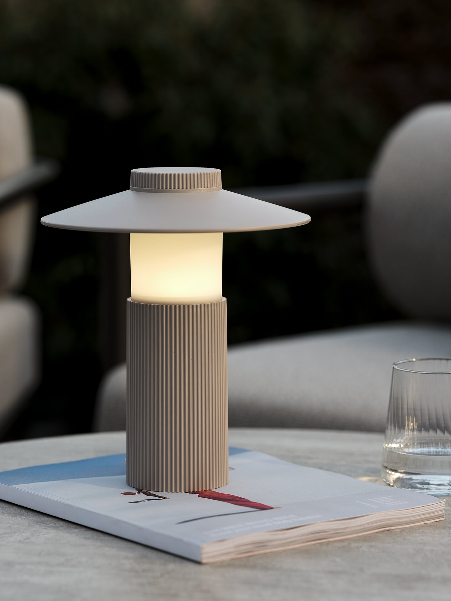 JYSK Rechargeable Table Lamp SVANE
