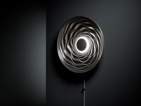 Transmission  Illuminated sculpture (Aluminium Resin)