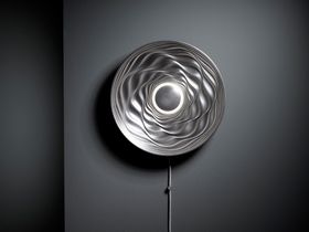 Transmission  Illuminated sculpture (Aluminium Resin)