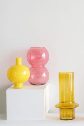 Pink Bubble Vase