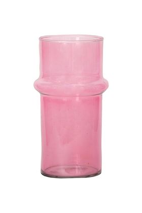 Pink Glass Vase