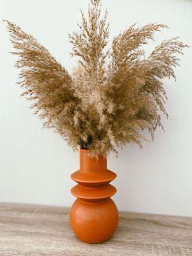 Terracotta Angled Totem Vase | Sass & Belle