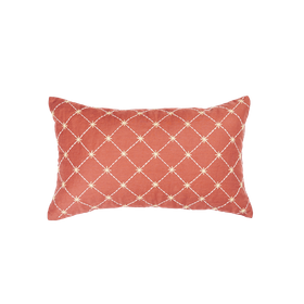 Daisy Cushion | Dark Orange