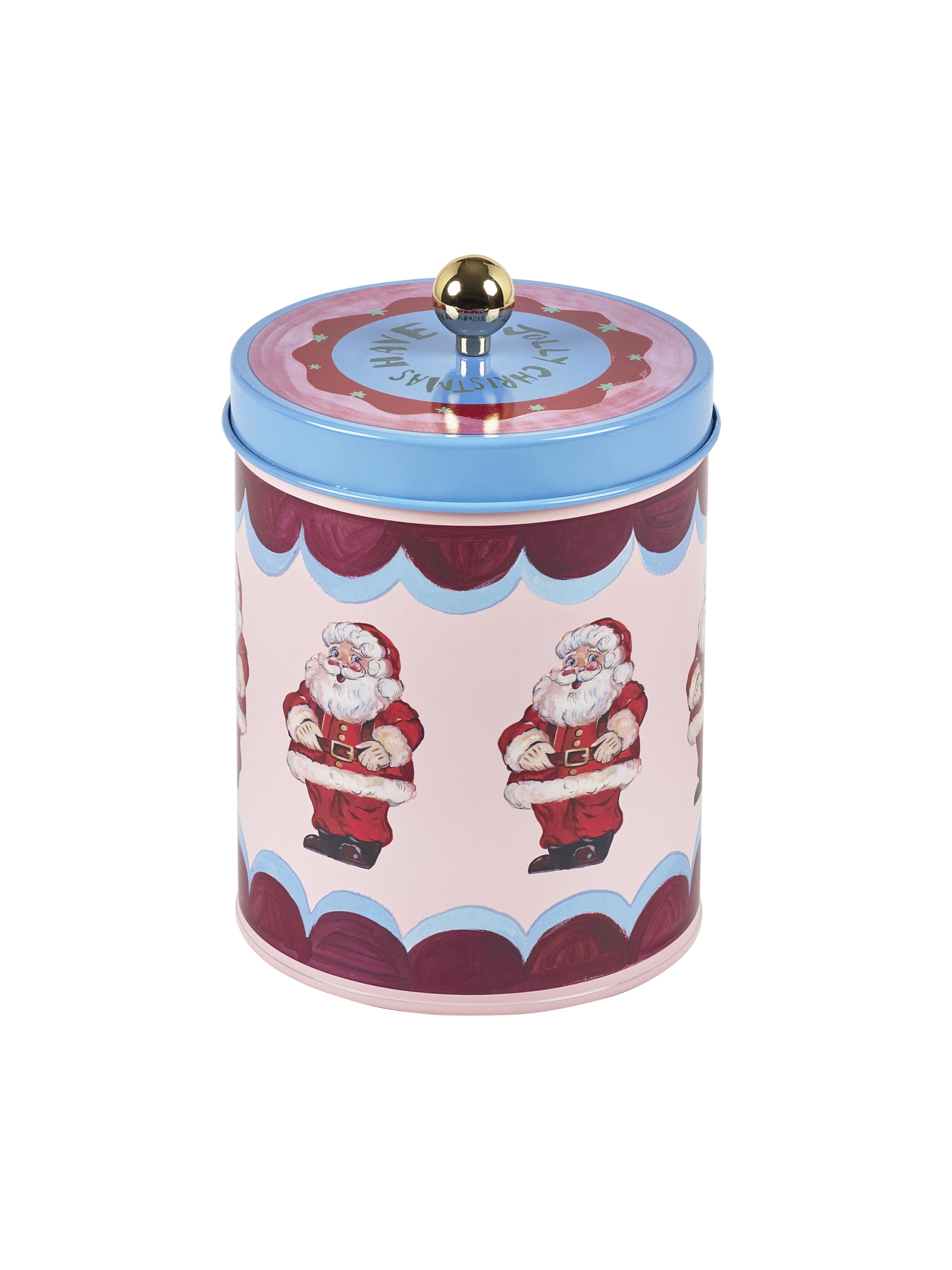 Eleanor Bowmer For Pure Table Top Fabulously Festive Biscuit Tin