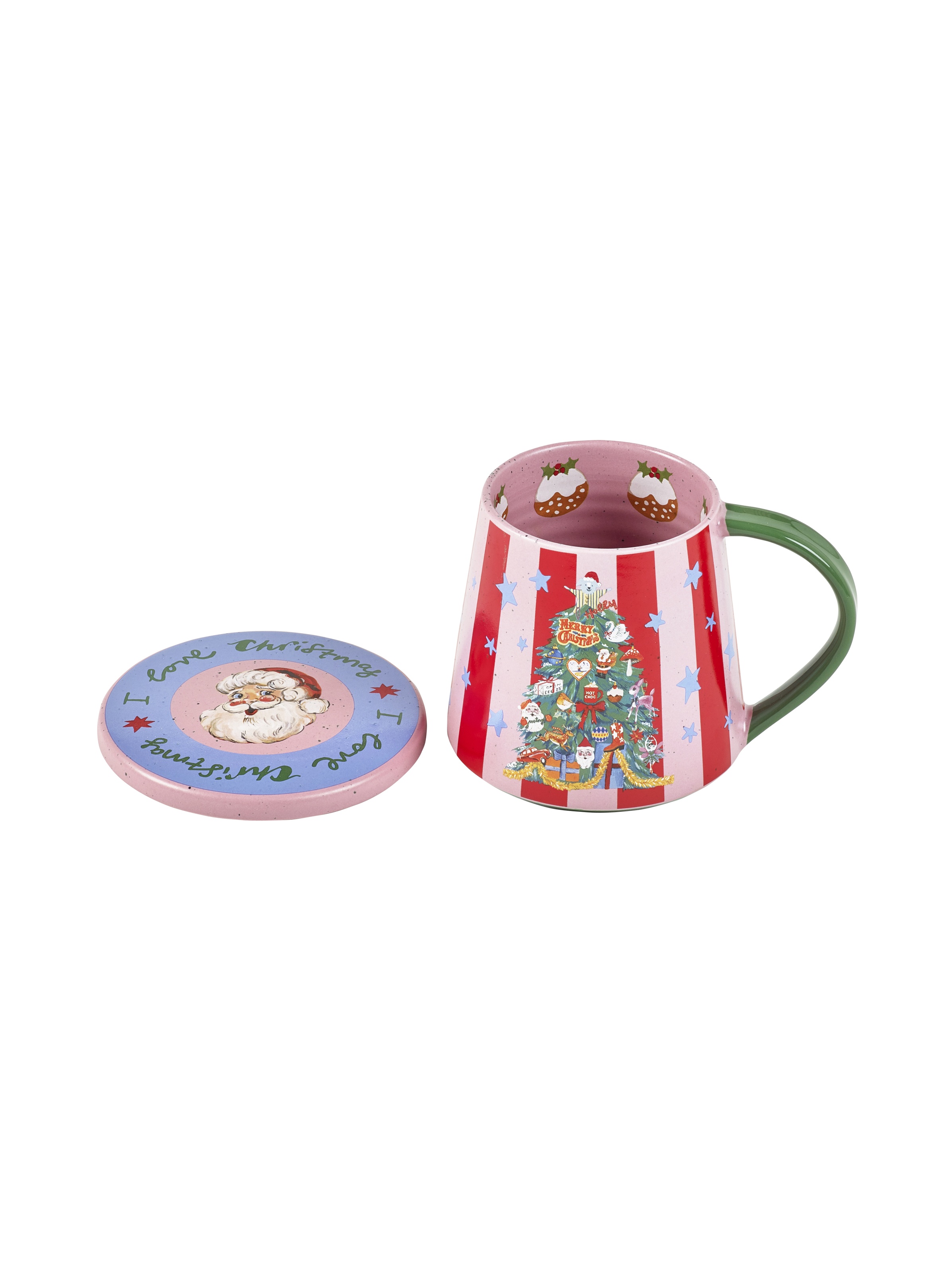 Eleanor Bowmer For Pure Table Top Fabulously Festive Mug & Coaster