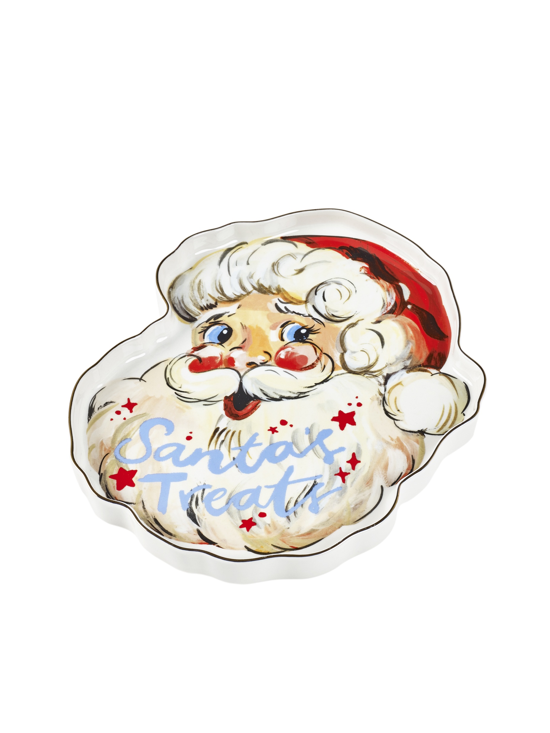 Eleanor Bowmer For Pure Table Top Fabulously Festive Christmas Eve Plate