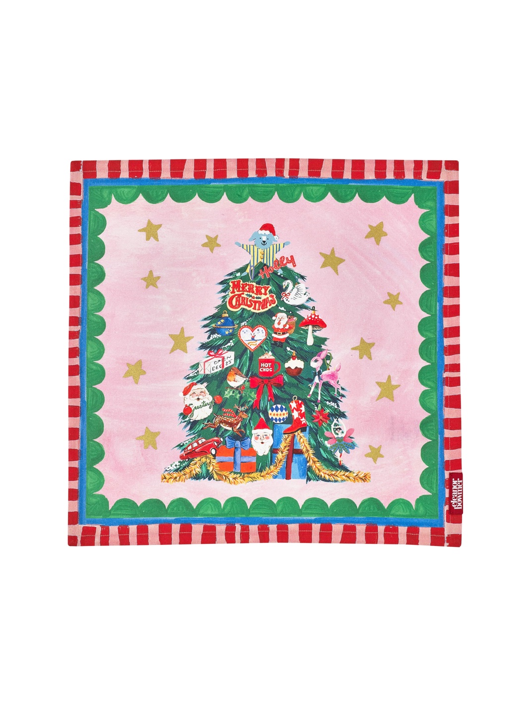 Eleanor Bowmer For Pure Table Top Fabulously Festive Set of 4 Christmas Napkins