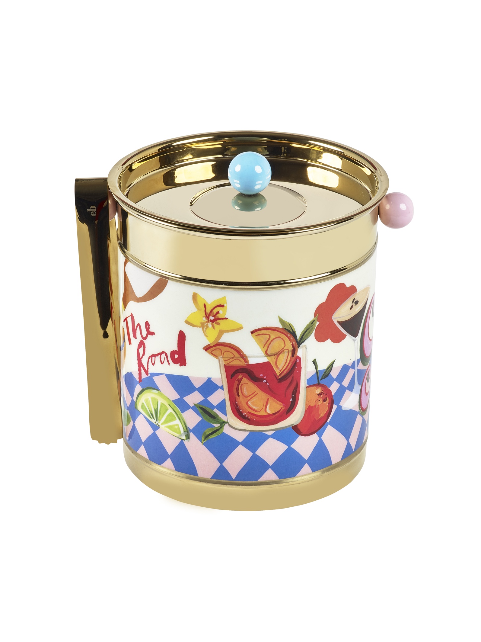 Eleanor Bowmer for Pure Table Top Ice Bucket And Tongs