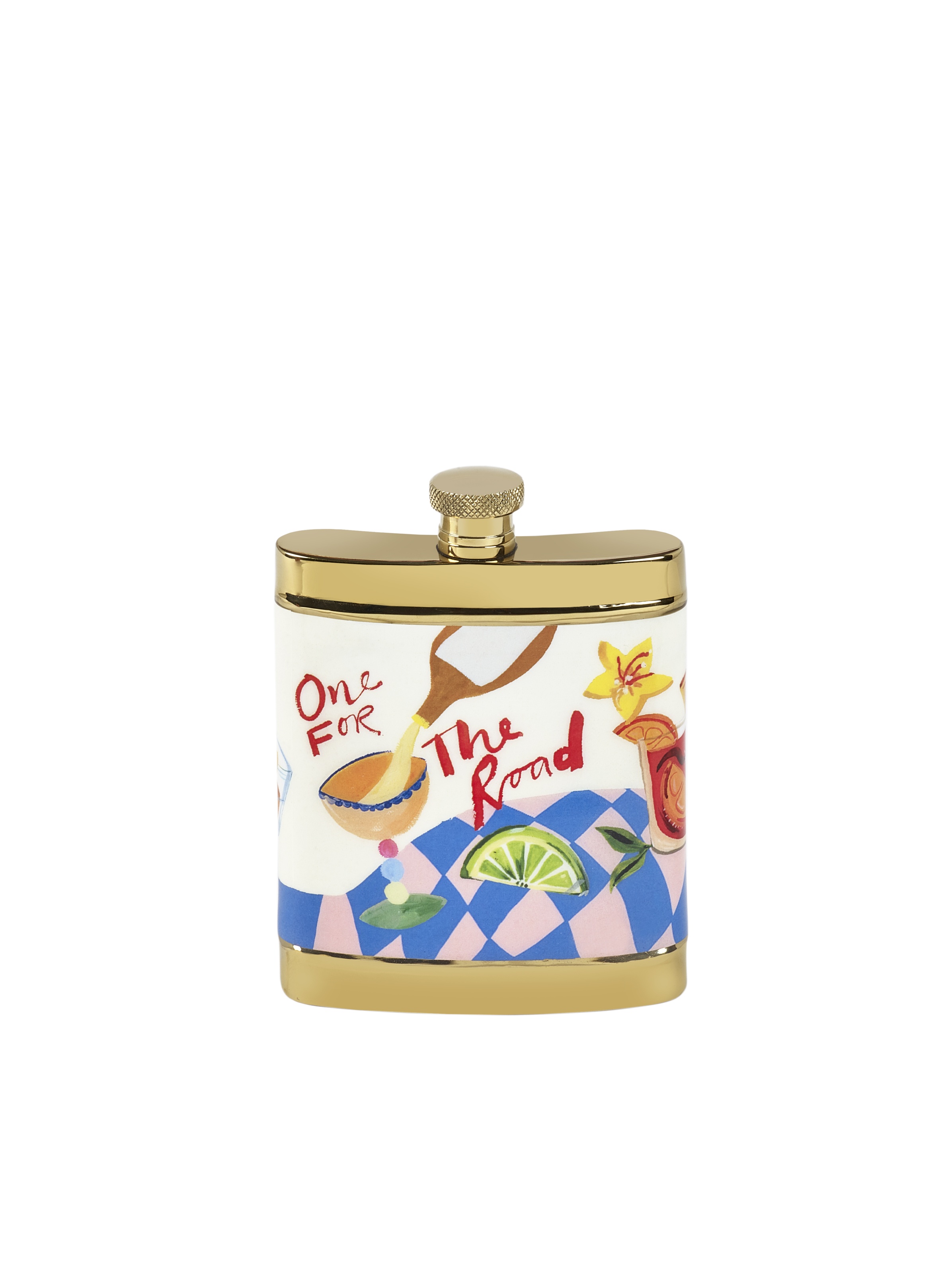 Eleanor Bowmer for Pure Table Top Cin Cin Hip Flask