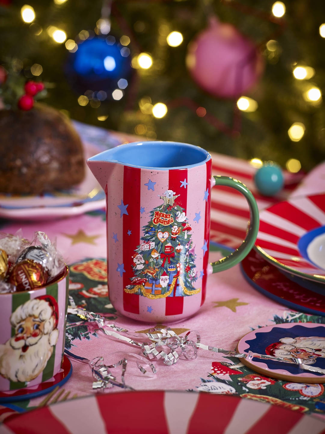 Eleanor Bowmer for Pure Table Top Fabulously Festive Jug