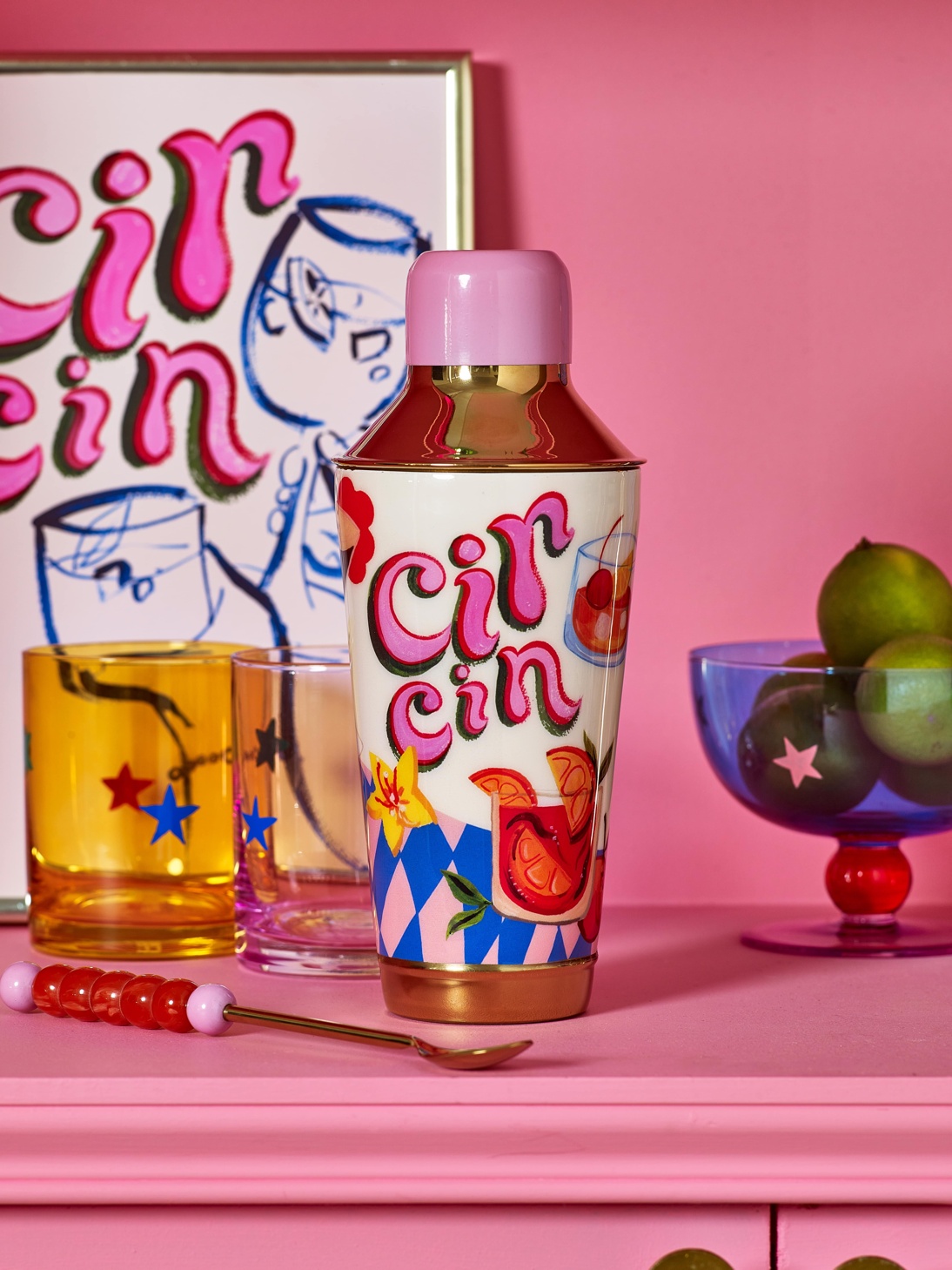 Eleanor Bowmer for Pure Table Top Cocktail Shaker