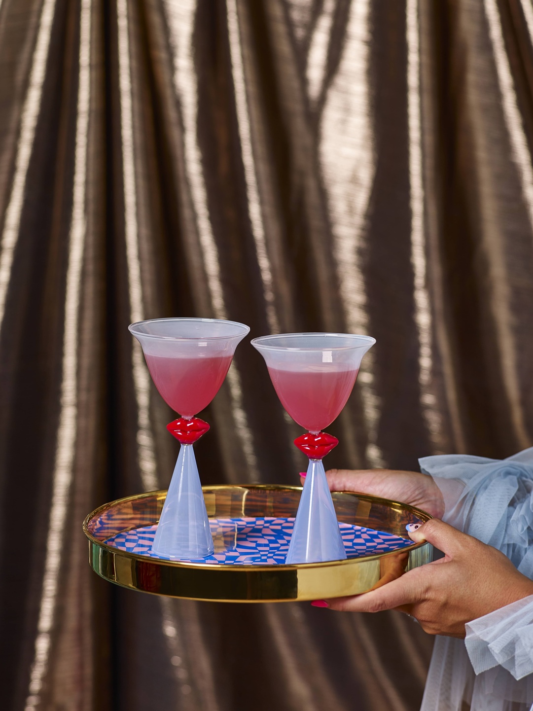 Eleanor Bowmer for Pure Table Top Set of 2 Wine Glasses