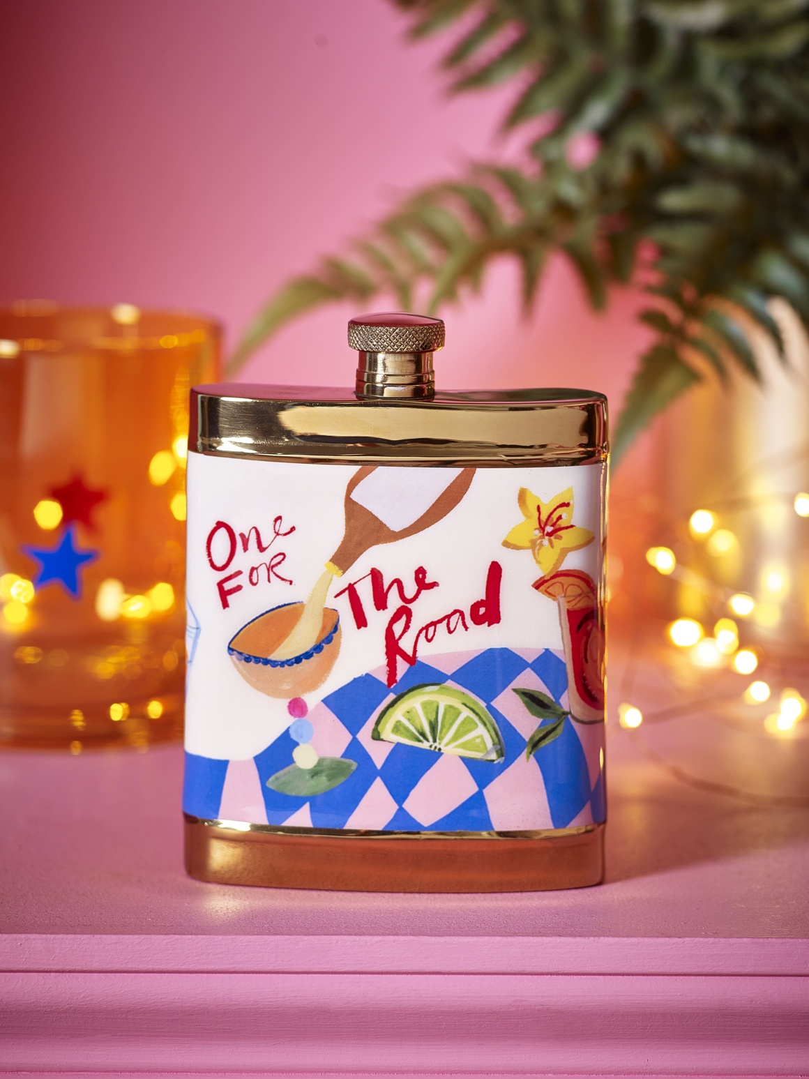 Eleanor Bowmer for Pure Table Top Cin Cin Hip Flask