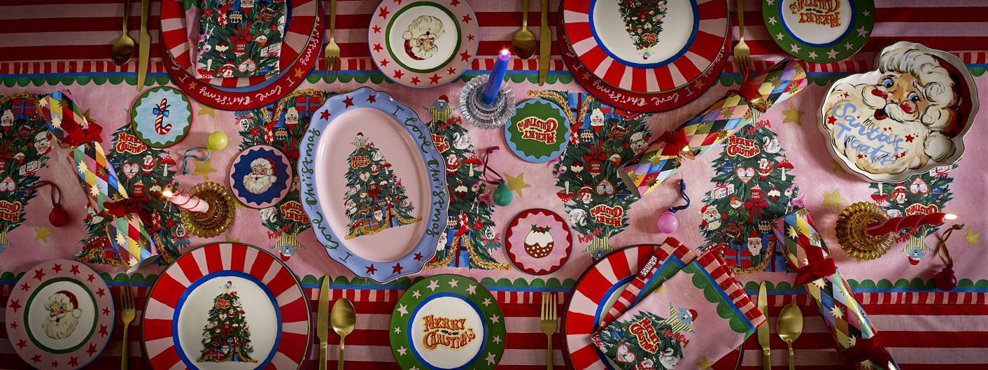 Eleanor Bowmer for Pure Table Top Fabulously Festive Christmas Collection