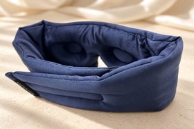 Midnight Blue 360 Wraparound Silk Sleep Mask