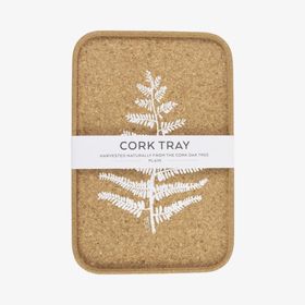 Fern Tea Tray   Cork By Liga From Iamfy.co £29