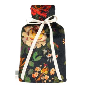 'THE NIGHT ROSE' HOT WATER BOTTLE £75 WWW.VELVETLINEN.CO.UK