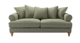 Sofa.com, Teddy 3 Seat Sofa In Dew Hill House Gingham, £2520