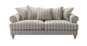 Sofa.com, Teddy 3 Seat Sofa In Pomelo Dashwood Stripe, £2520