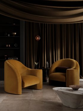 Stellar RHF Armchair in Pumice House Basket Weave