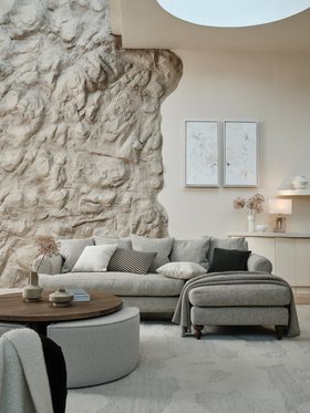 Teddy right hand chaise sofa