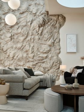 Teddy right hand chaise sofa