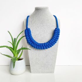 The Maya Cotton Necklace By Handmade By Tinni