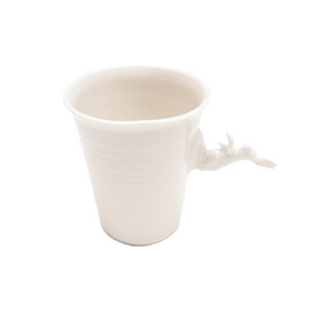 Small Porcelain Rabbit Cup