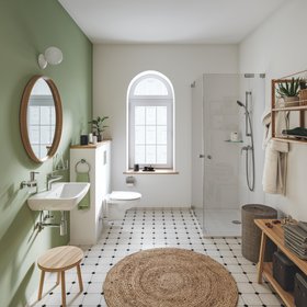 GROHE Vitalio Start 110 Shower Rail Set 2 Sprays