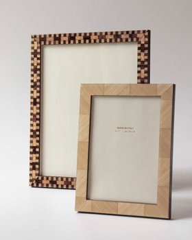 Carolina Handmade Oak Marquetry Photo Frame