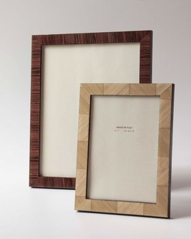 Gia Handmade Rosewood Marquetry Photo Frame - Large
