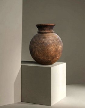 Meadow Decorative Wooden Vase