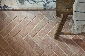 Baked Real Terracotta Parquet 30.5cm x 7.5cm